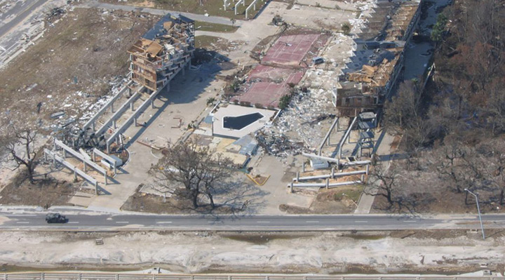 Gulfport Townhome Complex Destroyed