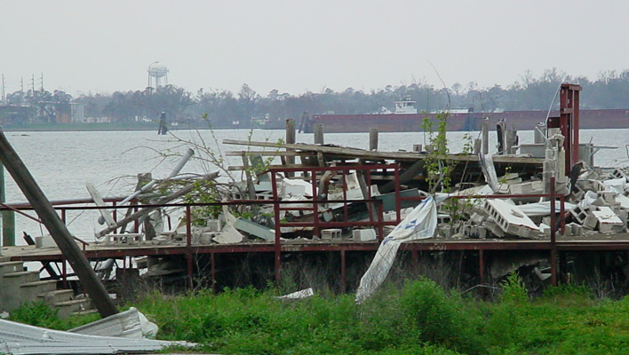 Back Bay Biloxi Seafood Industry Destroyed
