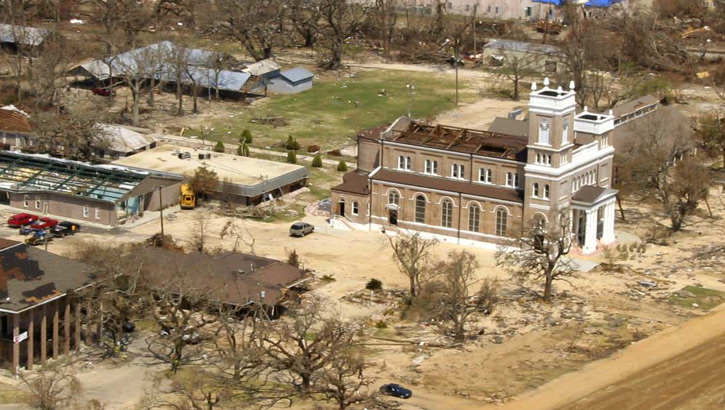 Bay St. Louis, Mississippi After Katrina