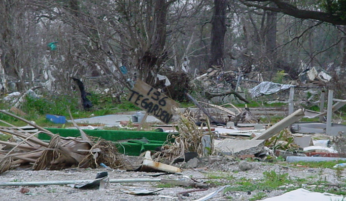 Tegarden Road in Gulfport, Mississippi